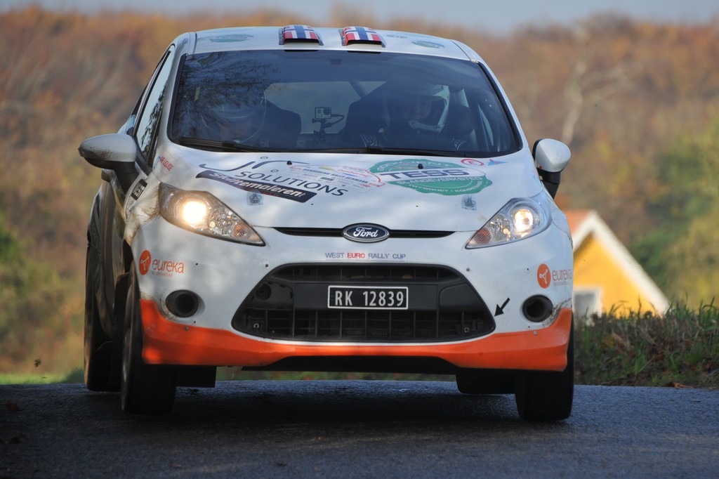 Norske Joar Andre Obrestad og Martin Fawell har erfaring fra premiereudgaven af Rally Denmark med i bagagen
(Foto: GS Autosport)